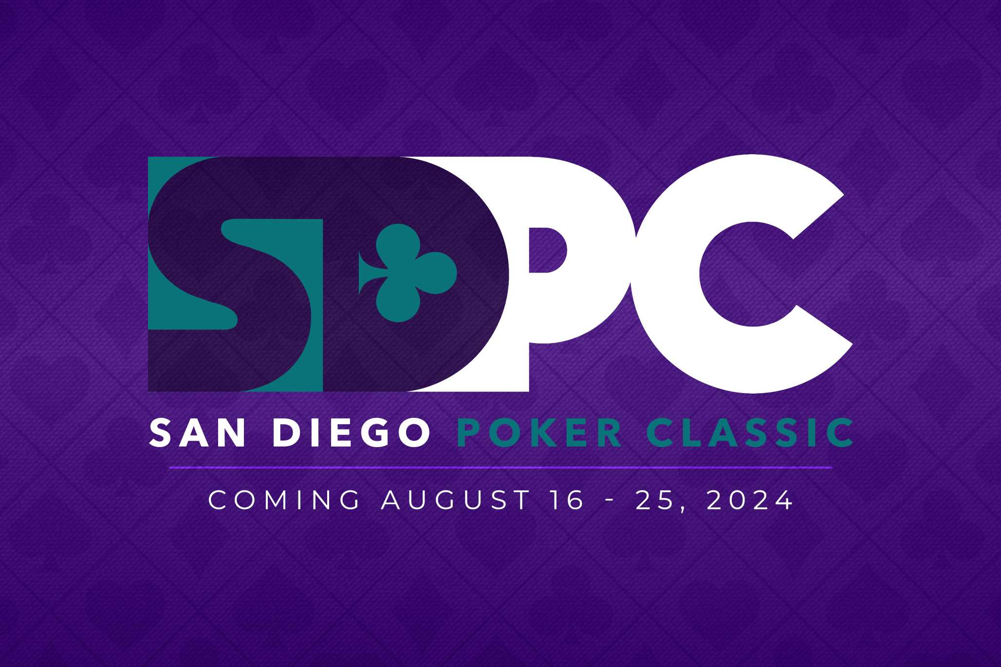 SDPC San Diego Poker Classic Coming August 16-25, 2024