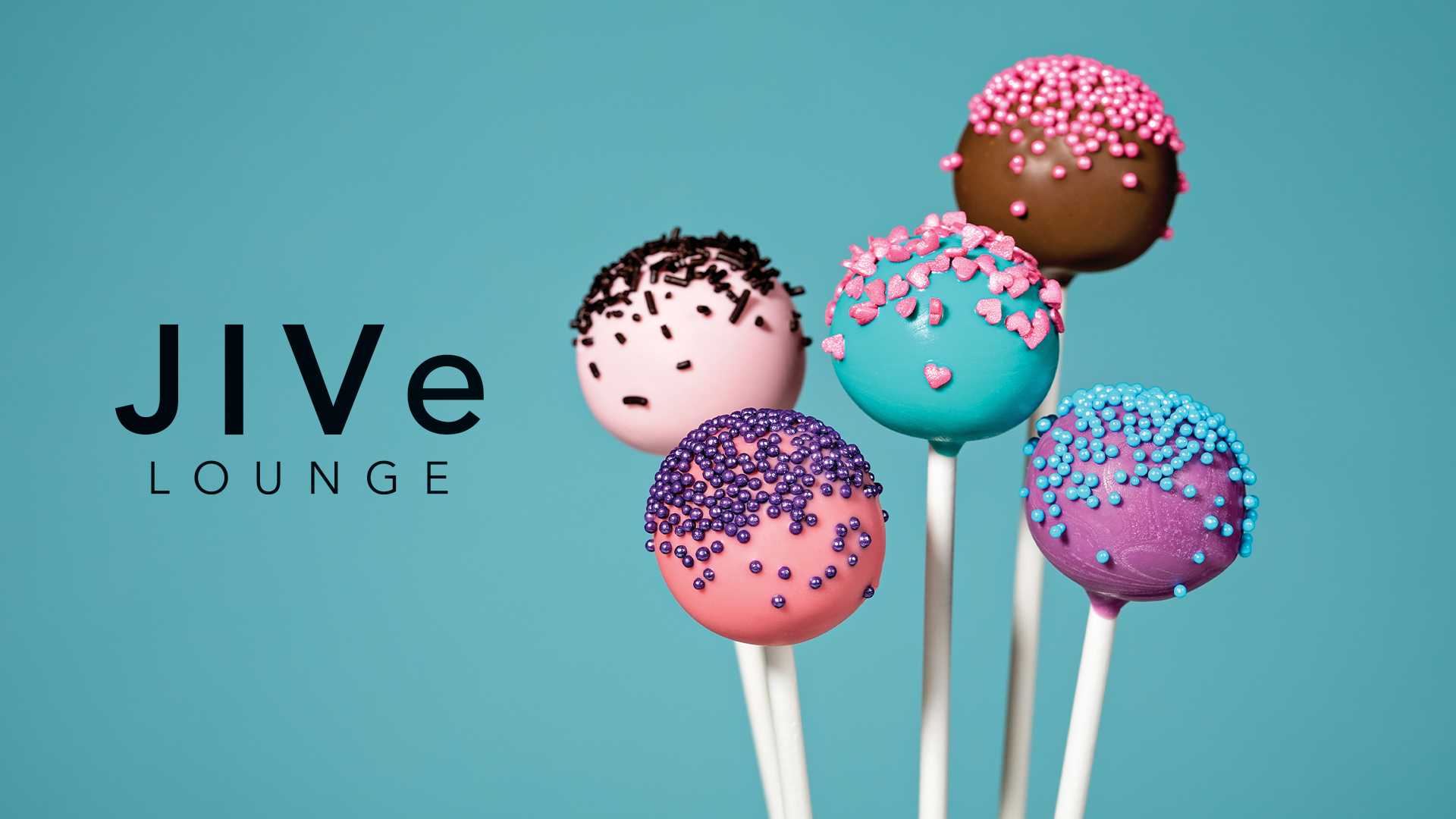 Jive Lounge logo with cake pops