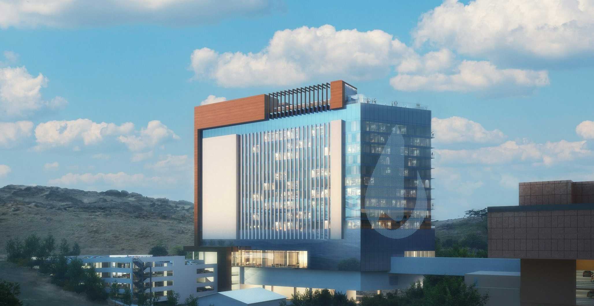 Rendering of new hotel expansion at Jamul Casino, courtesy JCJ Architecture