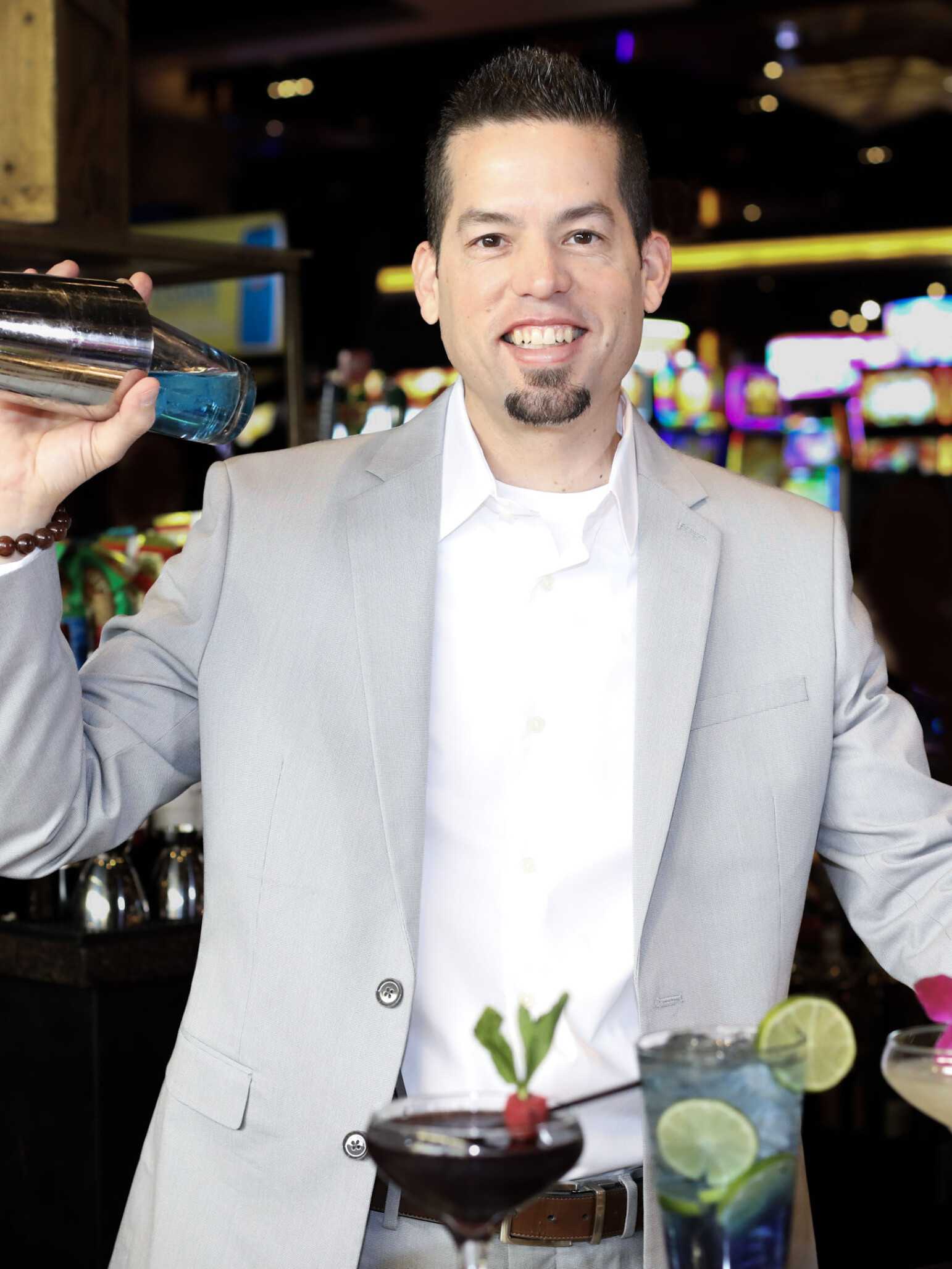 Beverage Manager, Joseph Busby.